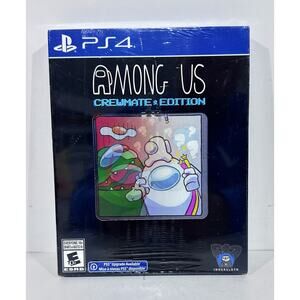Among Us Crewmate Edition PS4 New Sealed PlayStation 4 Game